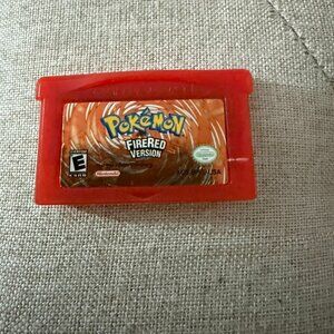 Pokémon FireRed Version (GBA) - Authentic Cartridge Only